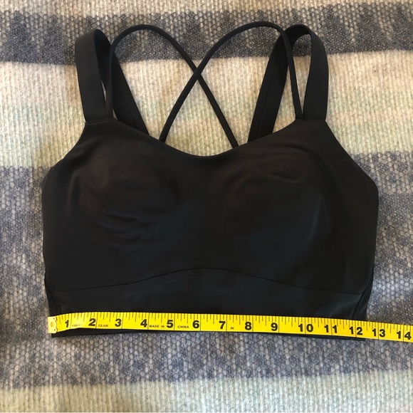 Lululemon D/DD Like A Cloud Longline Sports Bra 6 Black Yoga - Picture 8 of 8